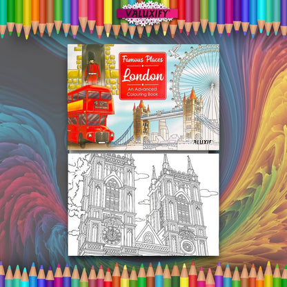Famous Places London Colouring Book