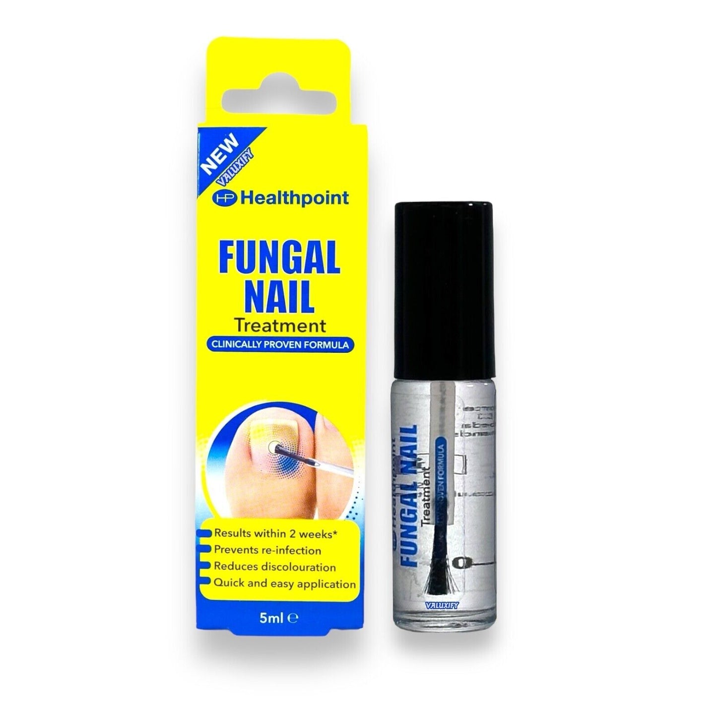 Fungal Nail Treatment 5ml with urea lactic acid Results in 2 Weeks Healthpoint