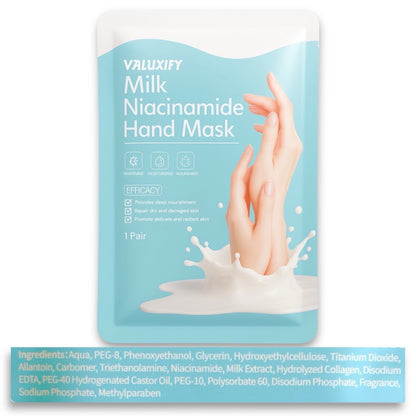 3x Milk Niacinamide Hand Mask Gloves