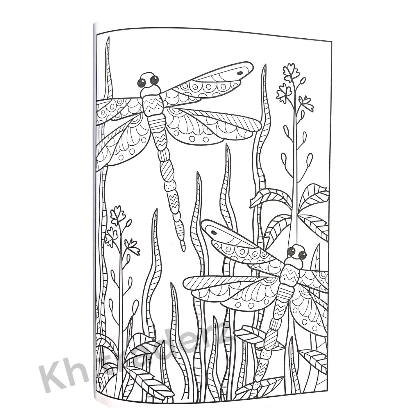 THE TRANQUIL ADULT COLOURING BOOK ANTI STRESS COLOUR THERAPY MIND RELAX A4