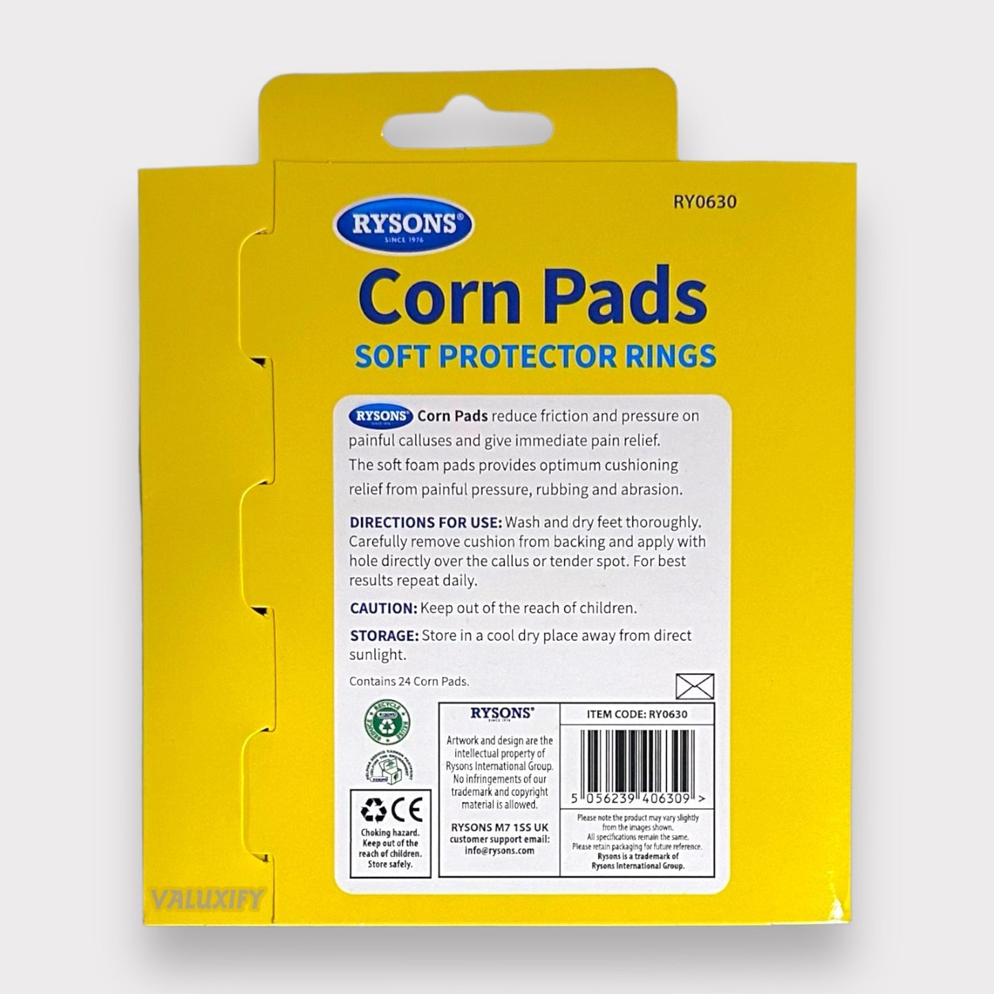 Corn Pads Foam Cushions Adhesive Rings Pain Relief Protective Foot Plasters Bulk