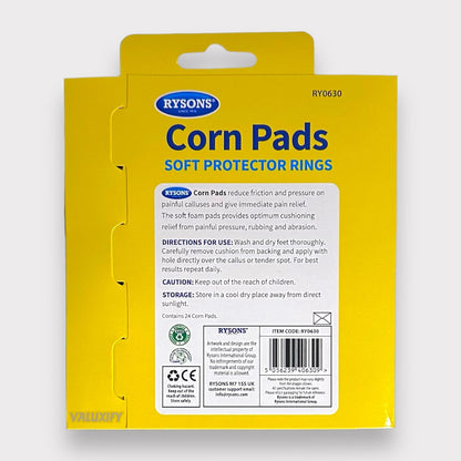 Corn Pads Foam Cushions Adhesive Rings Pain Relief Protective Foot Plasters Bulk
