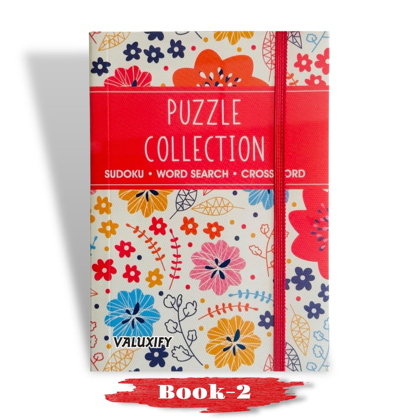 A6 Premium Puzzle Book Crossword Sudoku Word Search Travel Brain Activity Puzzle
