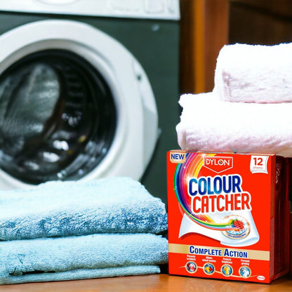 Colour Catcher Complete Action 12 Laundry Sheets Helps Prevent Colour Run