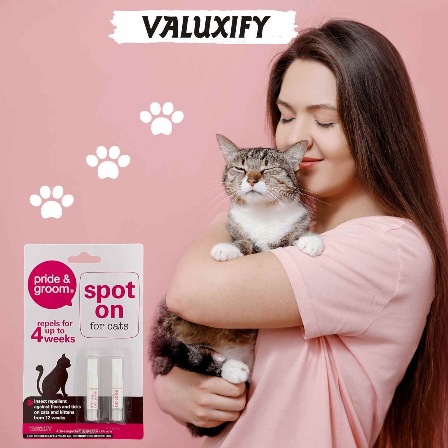Spot On  Cat Flea & Tick Treatment For Cats