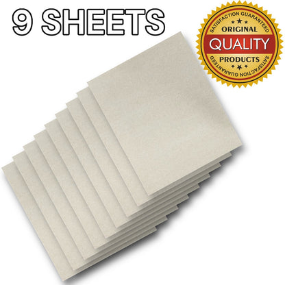 Assorted  Sanding Sheet Multi-Surface, 9 Sheets, 280mm x 230mm, 40, 100