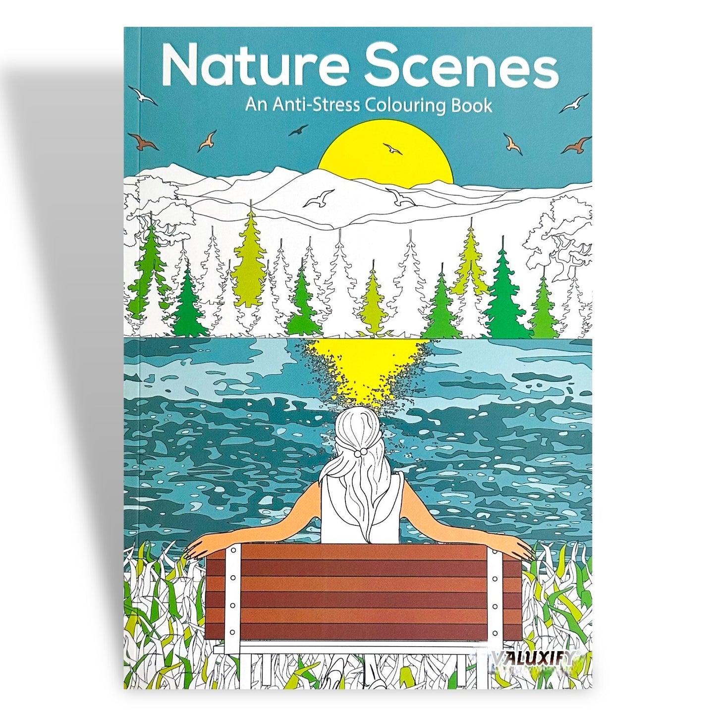 Adult & Teen Advanced Colouring Books – Stress Relief Art Therapy Patterns