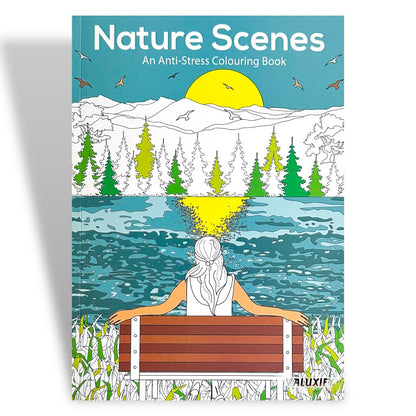 Adult & Teen Advanced Colouring Books – Stress Relief Art Therapy Patterns