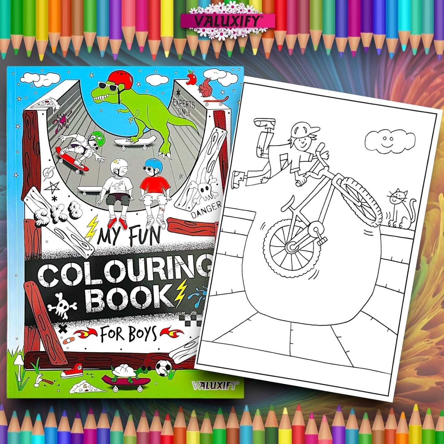 Kids Girls Boys Coloring Books  Activity Book My Fun Boys Girls Colouring Books