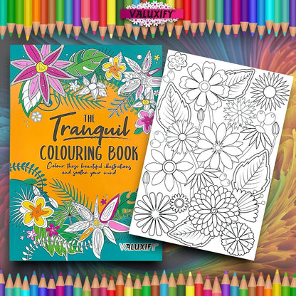 2x Adult Colouring Books Mindfulness Relax Your Mind Colour Therapy  Relaxing A4
