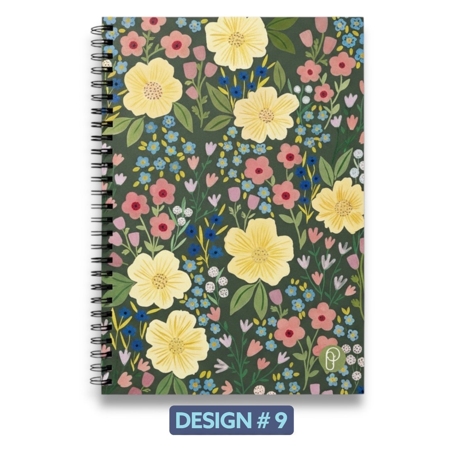 Spiral Notebook Lined Writing Pad 72 Pages Polypropylene Cover School 20x28cm