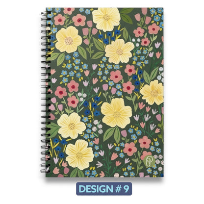 Spiral Notebook Lined Writing Pad 72 Pages Polypropylene Cover School 20x28cm