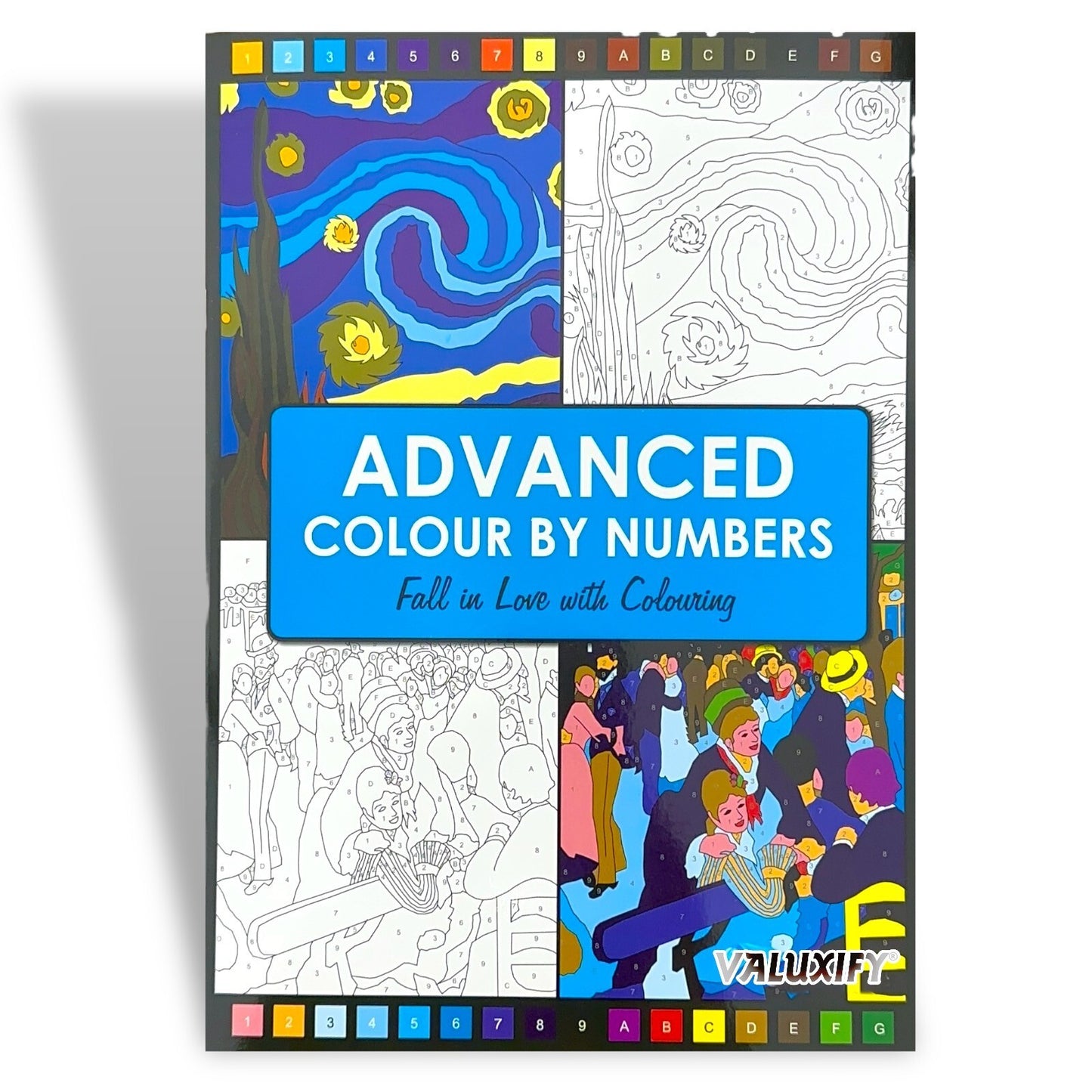 Adult & Teen Advanced Colouring Books – Stress Relief Art Therapy Patterns
