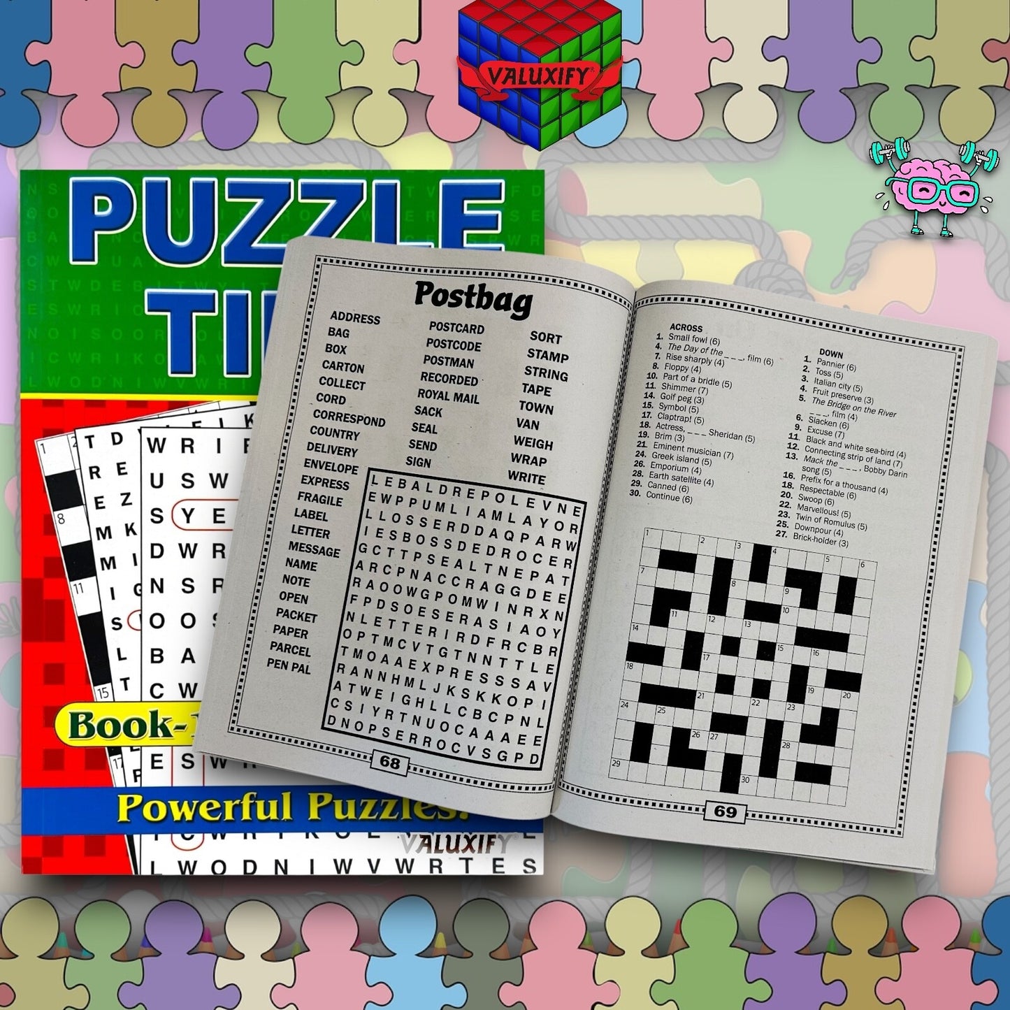 2 | Puzzle Word Search Book - Word search Puzzle Time 225 Powerful Puzzles Adult