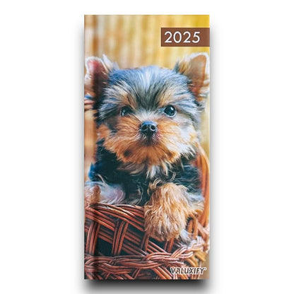 2025 Diary Slim Size Week to View 2025 Diaries Full Year Organiser Planner
