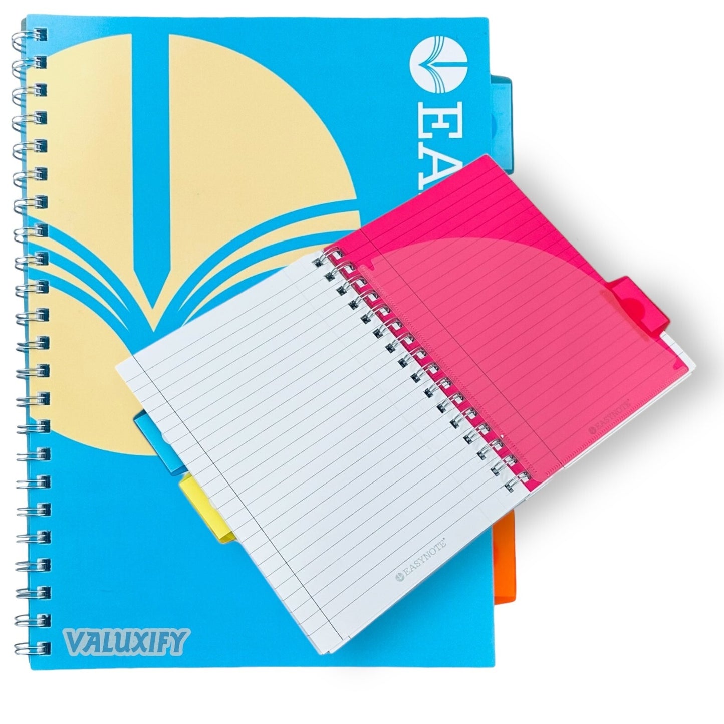 A5 Project Notebook With 3 Divider Twin Wire  Durable Cover Study Book 200 Pages