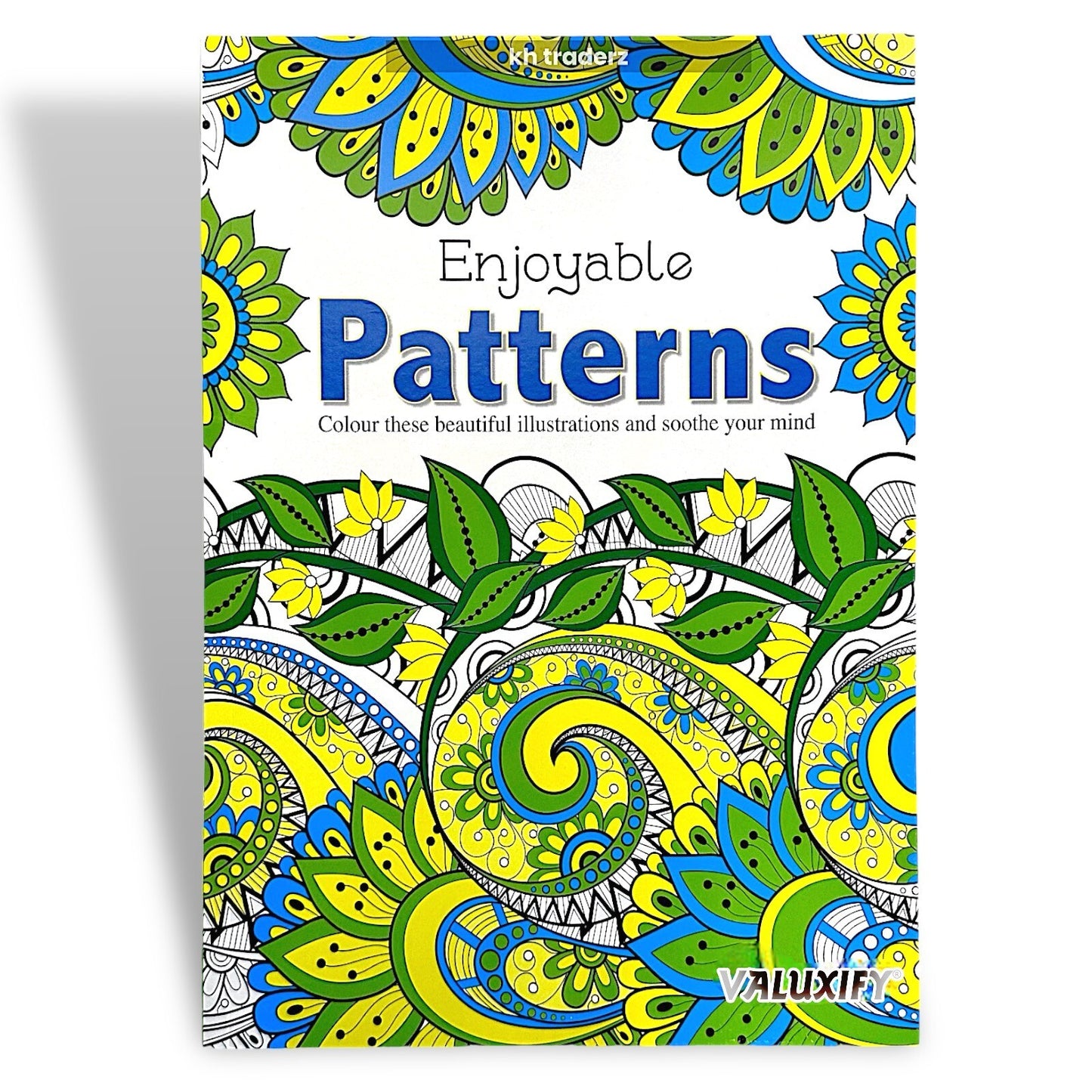 Adult & Teen Advanced Colouring Books – Stress Relief Art Therapy Patterns