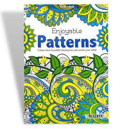 Adult & Teen Advanced Colouring Books – Stress Relief Art Therapy Patterns