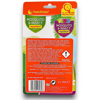 Insect Repellent Spray For | Kids Adults | Mosquito Camping Fishing Twin Pack