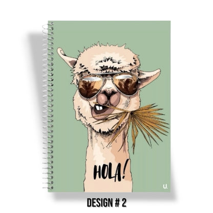 A5 Spiral Lined Notebook