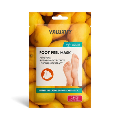 2 Exfoliating Lemon Foot Peel Masks