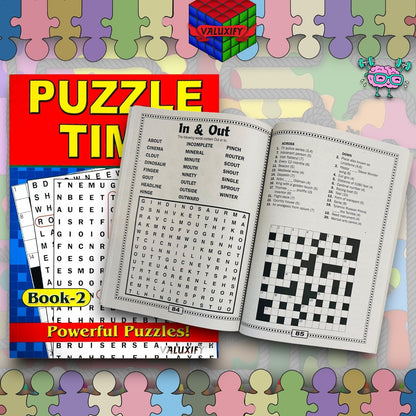 2 | Puzzle Word Search Book - Word search Puzzle Time 225 Powerful Puzzles Adult