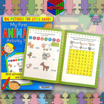 3 | My FIRST LEARNING BOOKS | WORDS | OPPOSITES | ANIMALS FUN LEARNING KIDS BOOK