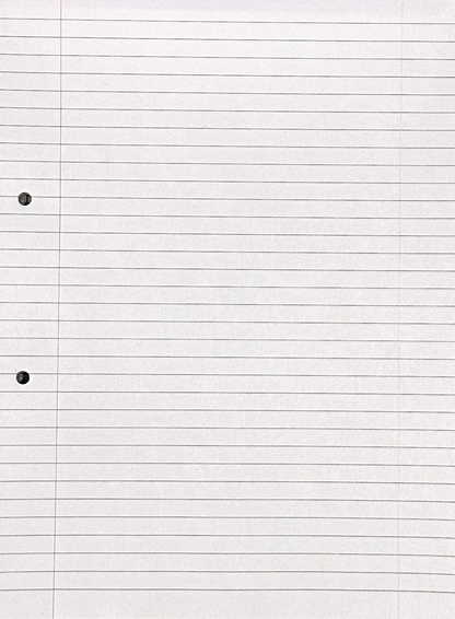 A4 lined Refill Pad 130 Pages Notepad Memo Writing Ruled Student Office School