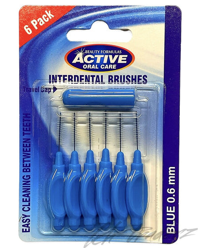 Interdental Dental Brushes Teeth Tooth Oral Care Clean Brush Blue & Orange