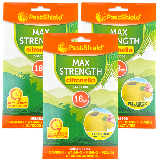 Insect Repellent Patches Mosquito Max Strength Camping Outdoor Fishing 54pk