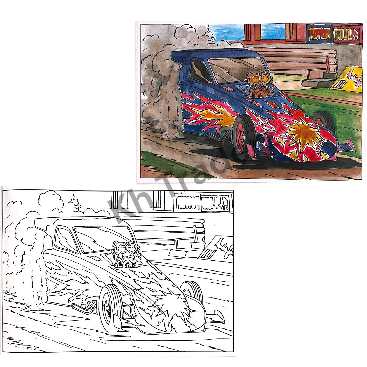 Poster Art Colouring Book