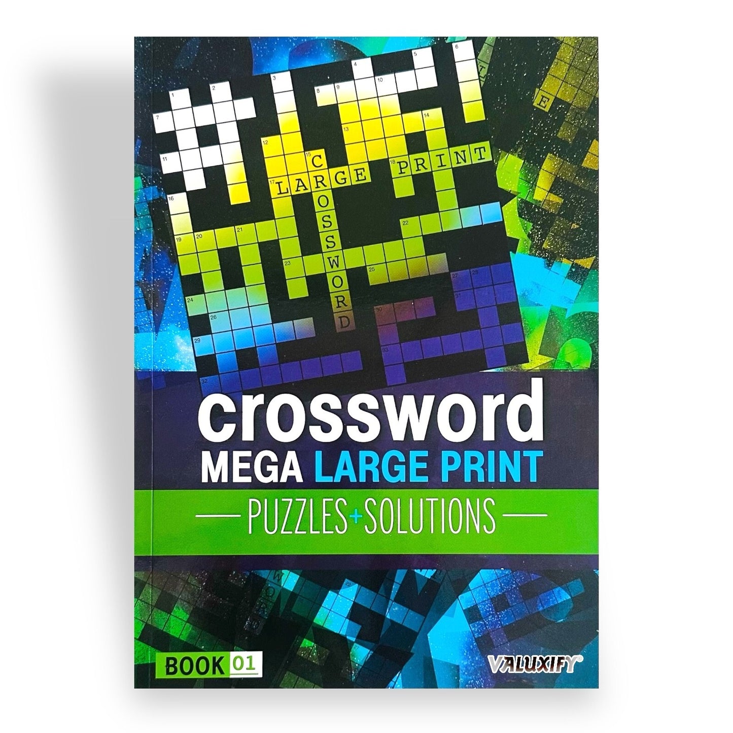 A4 Cross Word Search  Puzzle Mega Large Print  Books Quiz Puzzle Adult