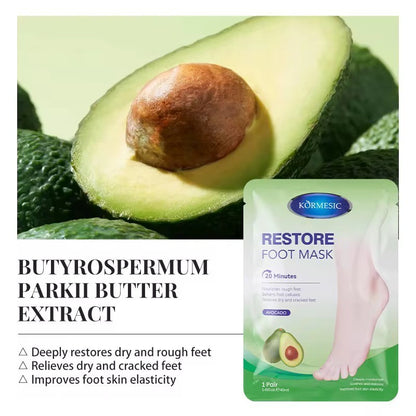 Foot Mask Socks Exfoliate Moisturising Foot Mask Soft Feet Skin Foot Moisturiser