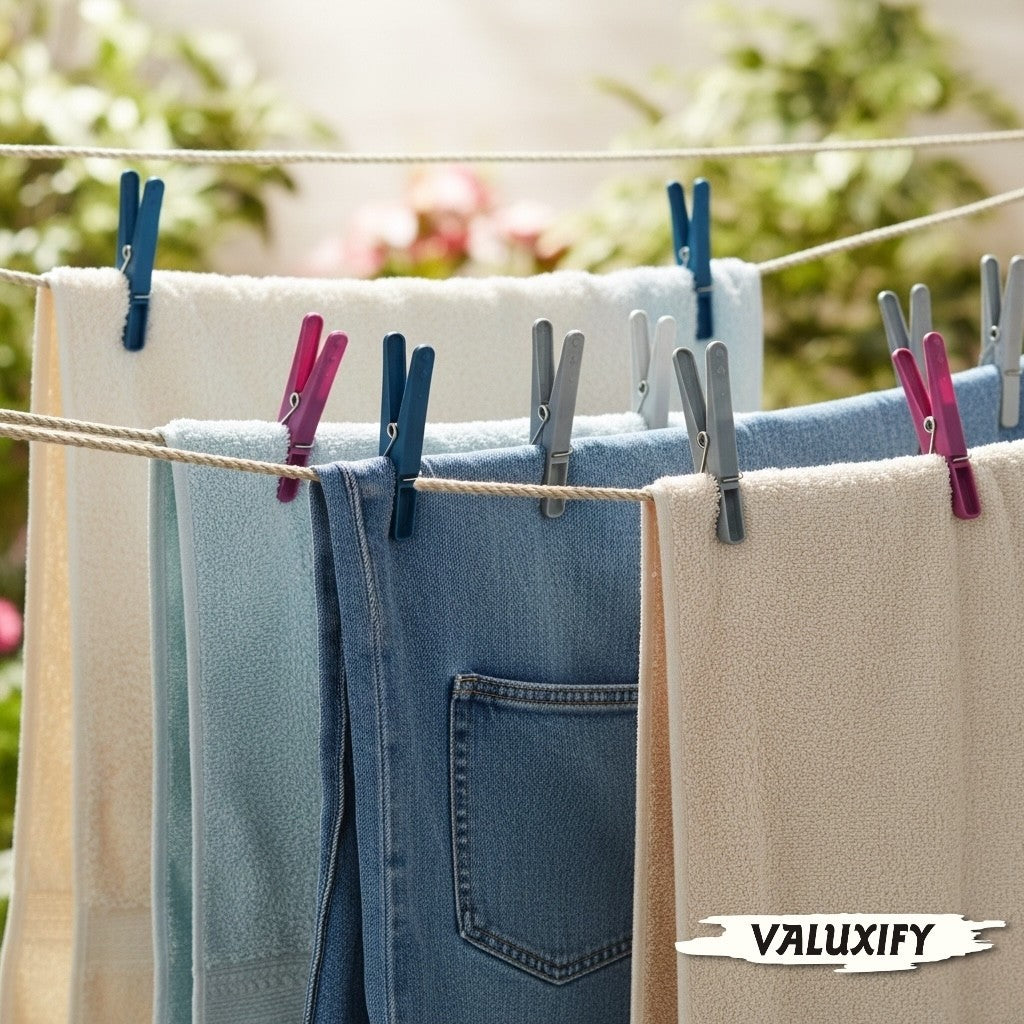 36 72 108 216 Super Strong Clothes Pegs Metal Spring Heavy Duty Washing Line Peg