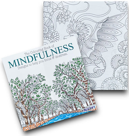 2 | Advanced Adult Colouring Book Anti Stress Relaxing Colour Therapy Mind Relax