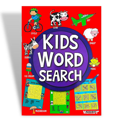 Kids Children Puzzle Activity Book Learning Book Girl Boys Word Search | Maze