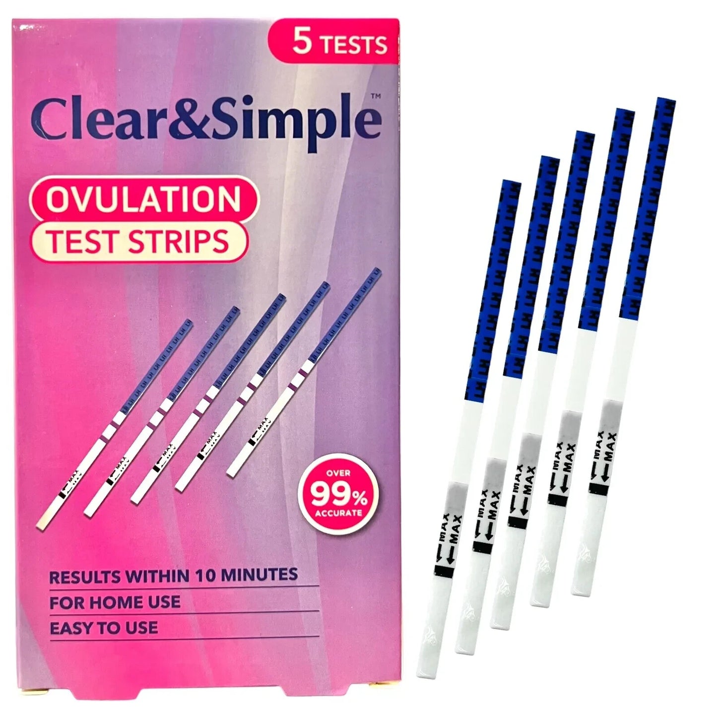 15x Ovulation Test Strips Ultra Sensitive Wide 20mIU Fertility Test Strips