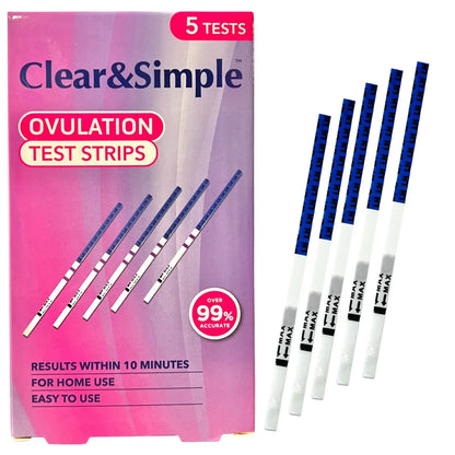 15x Ovulation Test Strips Ultra Sensitive Wide 20mIU Fertility Test Strips