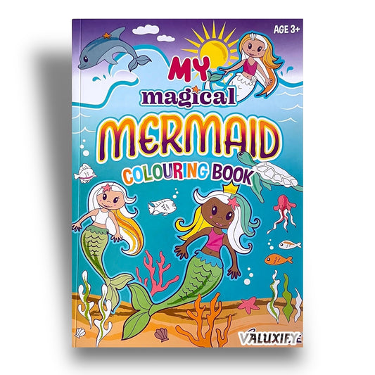 Kids Colouring Book | My Magical Mermaid | Colour Books Kid A4 |40 Pages