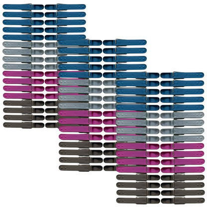108 Plastic Clothes Pegs for Washing Line Soft Grip Heavy Laundry Clothes Pegs