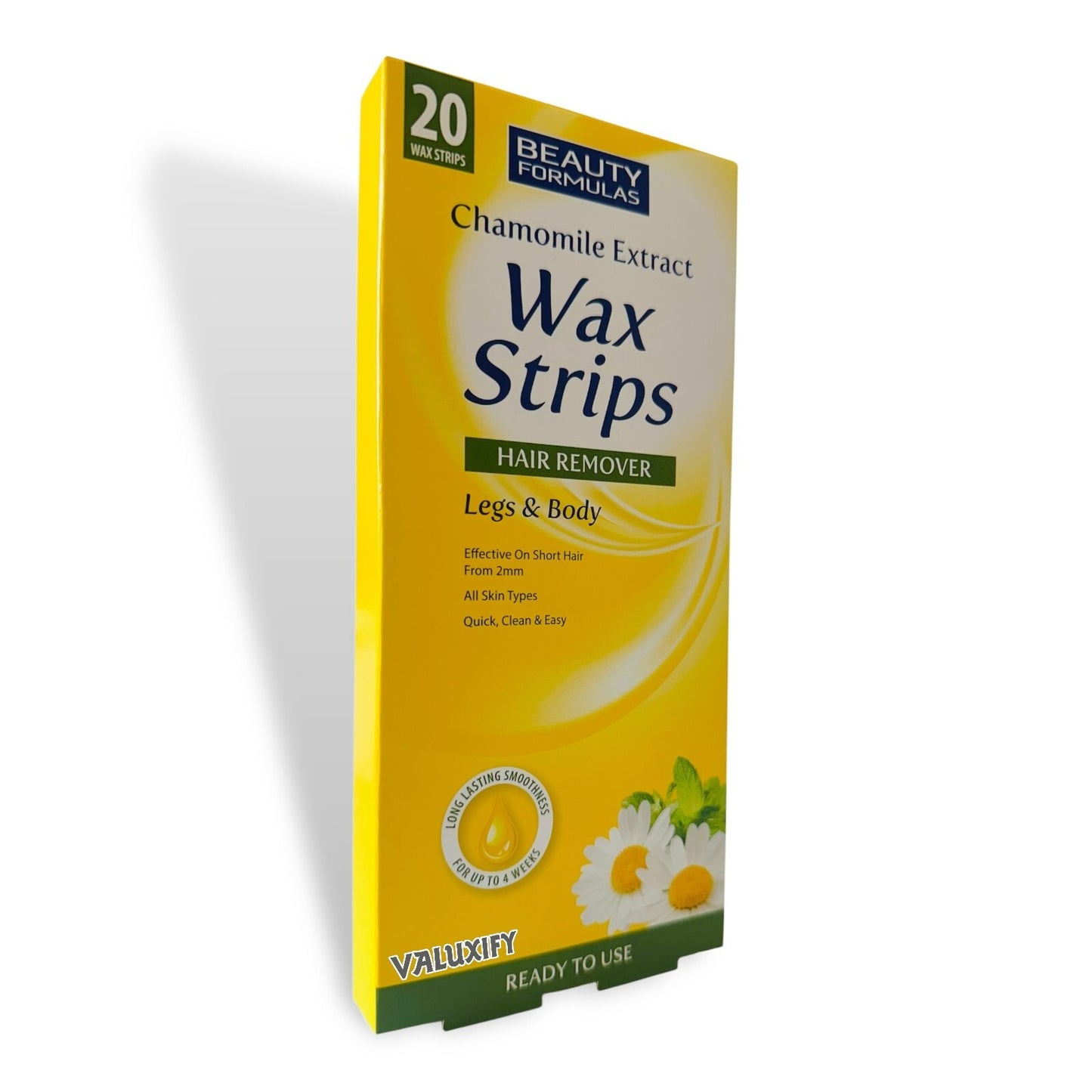 Wax Strips Waxing Leg and Body Bikini Chamomile  Wax Strips 1-100 wax Strips