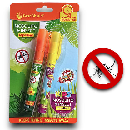 Insect Repellent Spray For | Kids Adults | Mosquito Camping Fishing Twin Pack