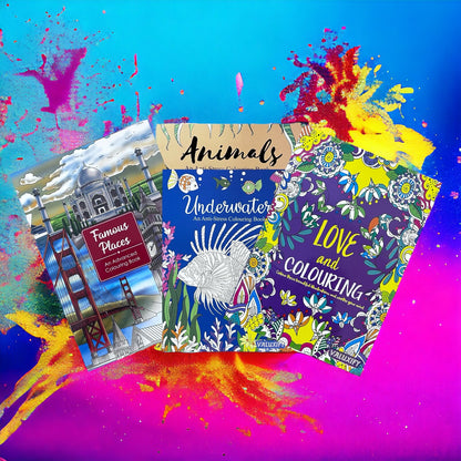 Adult & Teen Advanced Colouring Books – Stress Relief Art Therapy Patterns