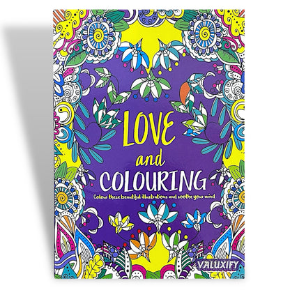 Adult & Teen Advanced Colouring Books – Stress Relief Art Therapy Patterns