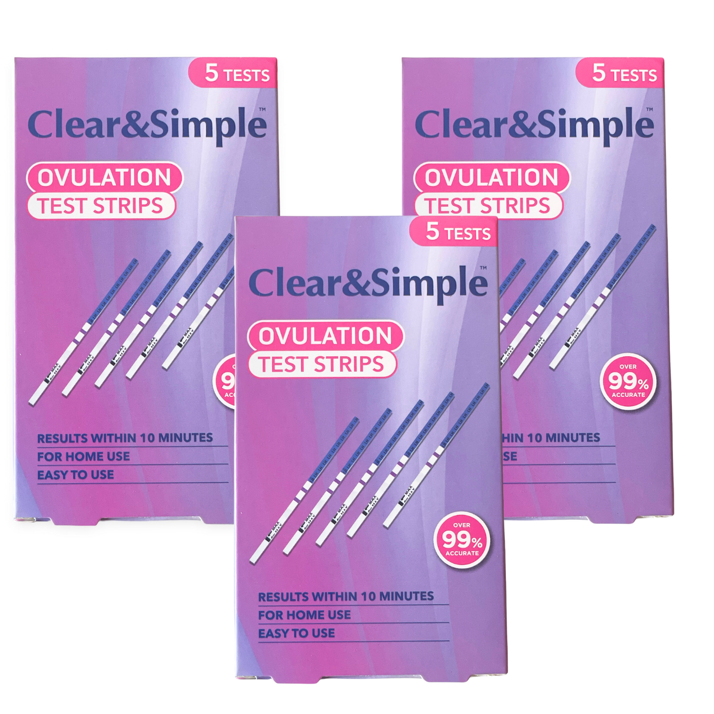 15x Ovulation Test Strips Ultra Sensitive Wide 20mIU Fertility Test Strips