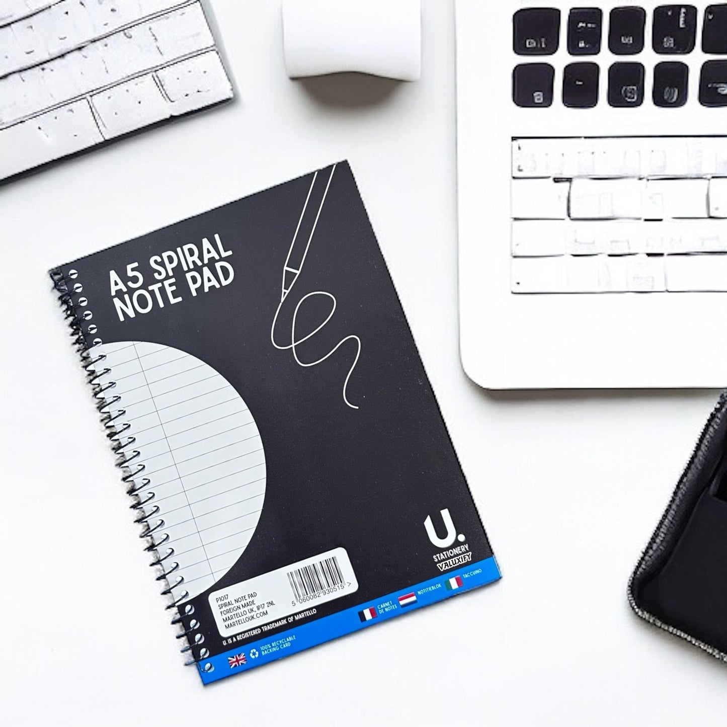 3 | A5 Spiral Notebook Soft Cover