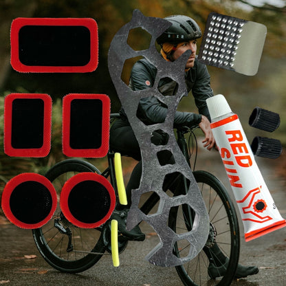 12 | Piece Bicycle Puncture Repair Kit Bike Cycle Inner Tube Glue Patch Repair