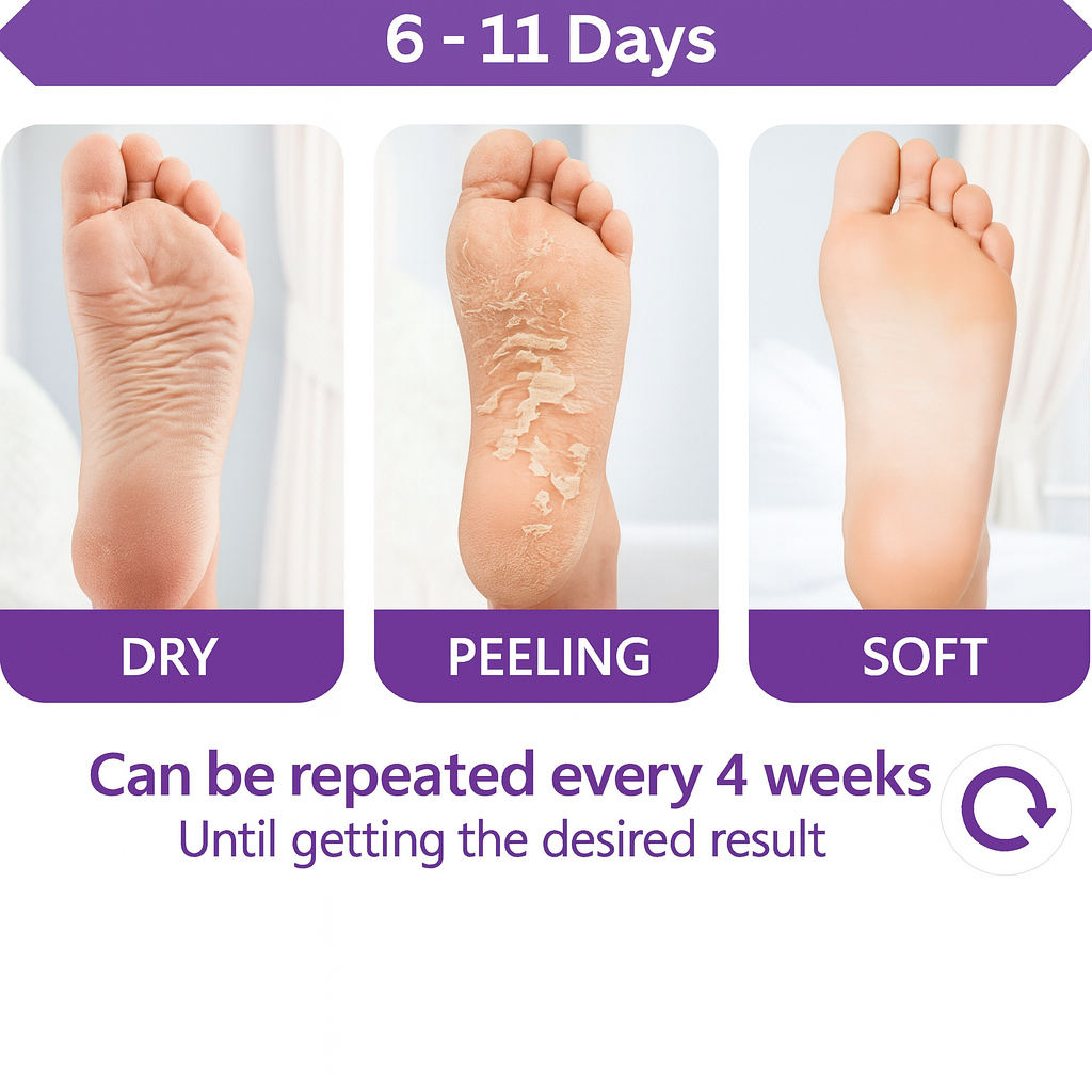 Exfoliating Foot Peel Socks Coconut Foot Mask Soft Feet Removes Dead Skin