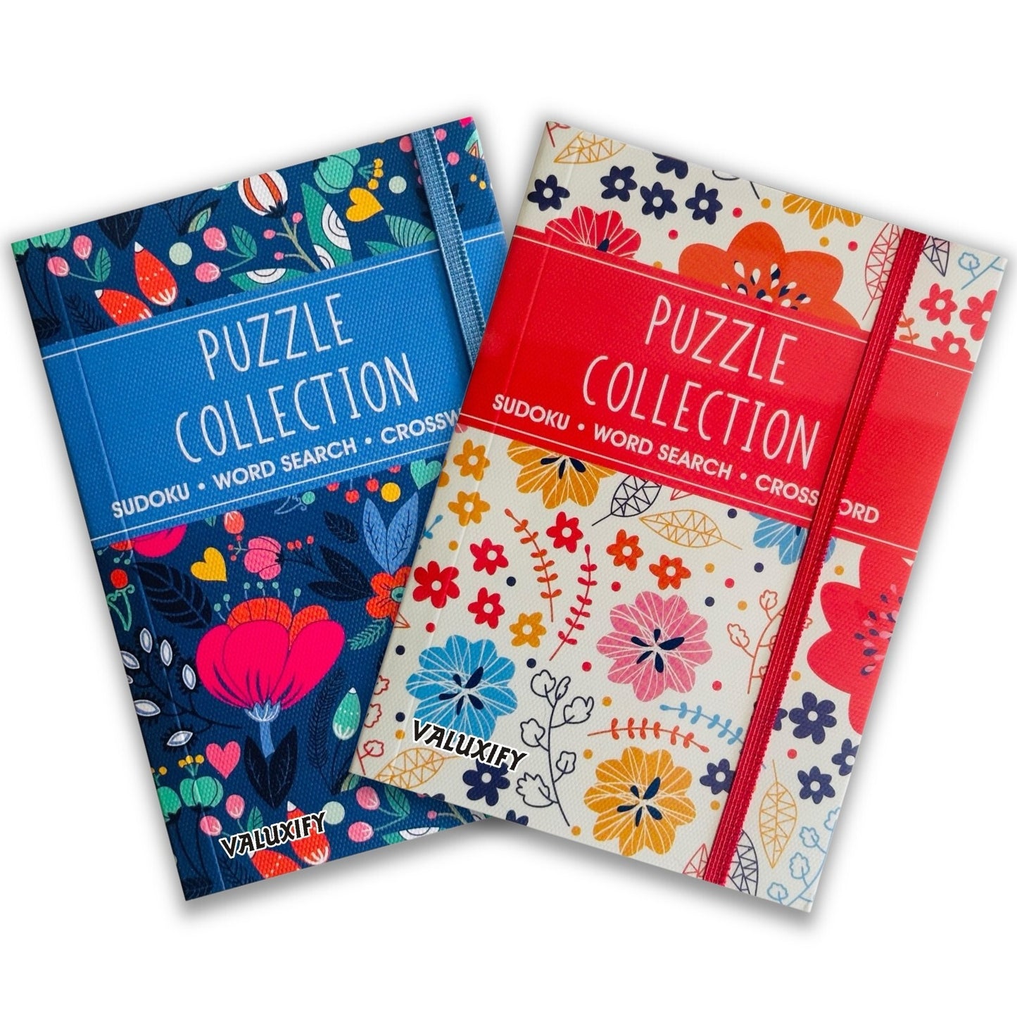 A6 Premium Puzzle Book Crossword Sudoku Word Search Travel Brain Activity Puzzle
