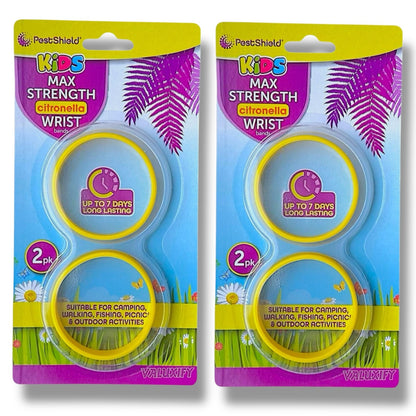 4 | Insect Repellent wrist band For Kids Mosquito Repellent Camping Fishing